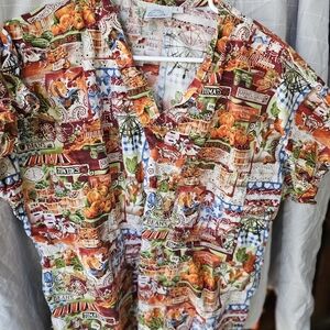 Colorful Graphic Men's Shirt